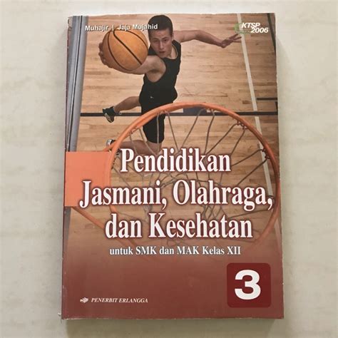 Jual Buku Pjok Kelas 12 Erlangga Free Sampul Shopee Indonesia