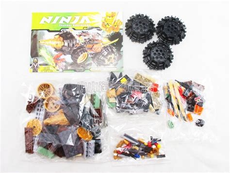 Купить Бела 174pcs Призрачный ниндзя Ниндзяго Коул земли бурильщик нору ...