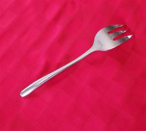 Towle Stainless Living Collection Wave Pattern Large Serving Etsy