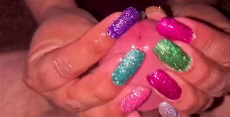 Sparkle Nail Handjob Amateur Amateur Porn Feat Latina Mala By FapHouse XHamster