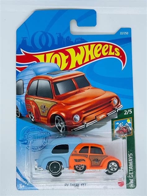 Amazon Hot Wheels RV There Yet Orange HW Getaways Toys Games