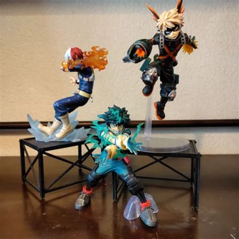 My Hero Academia Izuku Midoriya Katsuki Bakugo Shoto Todoroki Lot Set 3