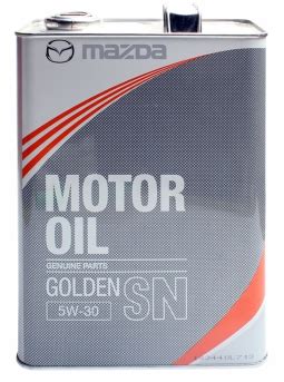ძრავის ზეთი Mazda 5W30 SN Golden 4 ლ - Veli store
