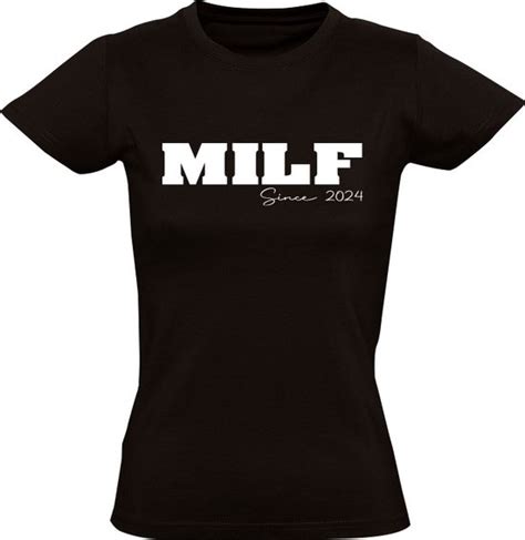 MILF Since 2024 Dames T Shirt Mama Moeder Kind Bekend Maken Bol