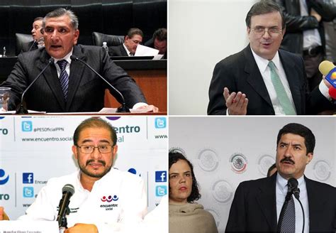 Morena Postula Al Congreso A Marcelo Ebrard Hugo Eric Flores Y Hasta