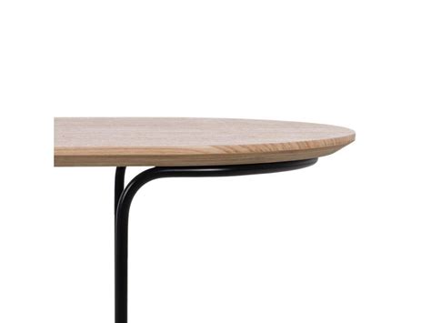 Table Basse Nude Noir Naturel X X Cm Conforama