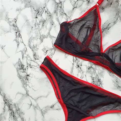 Durchsichtige Dessous Sexy Dessous Netz Dessous Lingerie Etsy De
