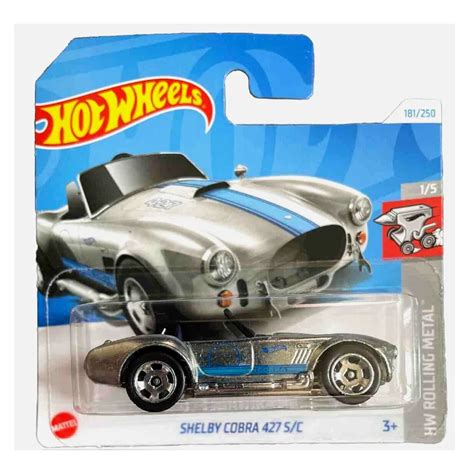 HOT WHEELS HTB53 SHELBY COBRA 427 S C 1 64 2 50 HOT WHEELS