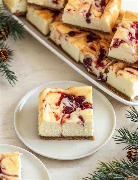 Cranberry Cheesecake Bars-8114 - Miss Allie's Kitchen