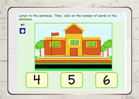 Counting Words In A Sentence Phonological Awareness Audio Support