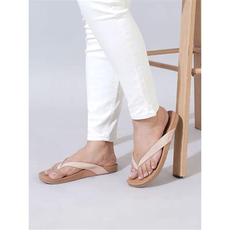 Buy Sherrif Shoes Womens Slip On Nude Flipflops Online