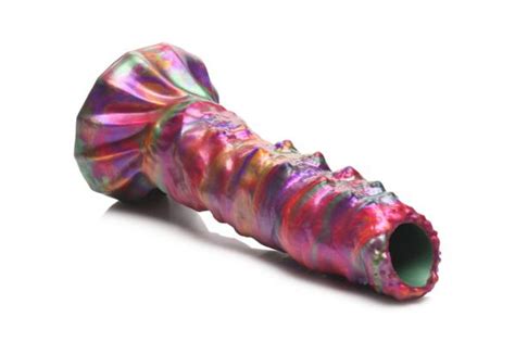 Creature Cocks Larva Silicone Ovipositor Dildo W Eggs On Giggles World