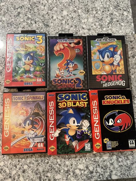 Mavin Sonic The Hedgehog Knuckles D Spin Ball Cib Hang Tab