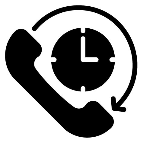 Phone Call Glyph Icon 34564244 Vector Art At Vecteezy