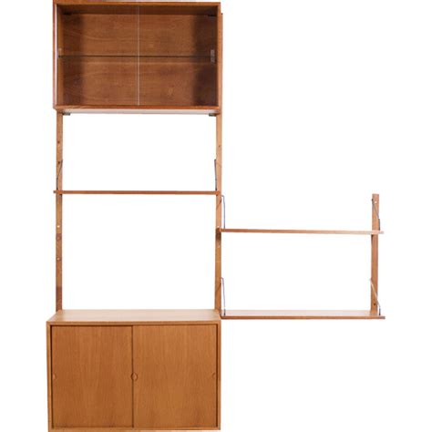 Vintage Royal System Modular Shelf In Teak By Poul Cadovius 1958