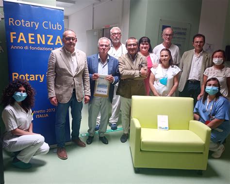 Rotary Faenza Donazione Alla Pediatria Dellospedale