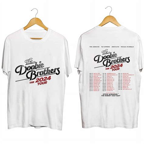 CIEN LUXURY The Doobie Brothers The 2024 Tour Shirt, The Doobie