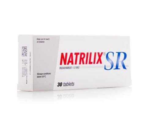 Natrilix Tablets Sr Mg S Medihub