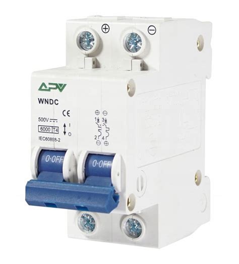 Wyłącznik nadprądowy DC 16A 2P 500-1000V - B2B.ecoABM.pl
