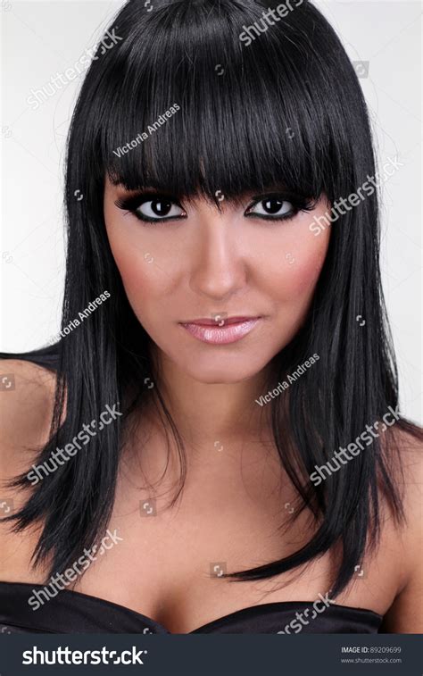 Portrait Beautiful Sexy Female Brunette Model Stock Photo Shutterstock