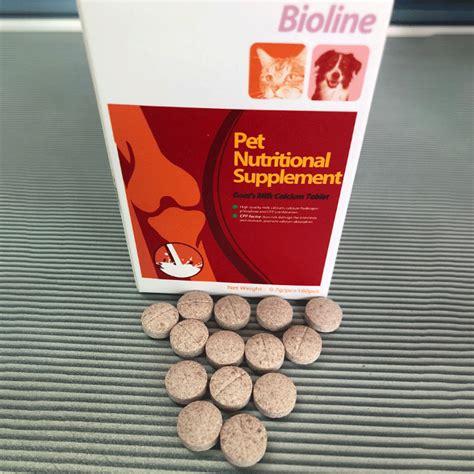 Dog Calcium Tablet - Effective Pet Nutrition from Bioline