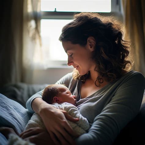 Plano Medio Madre Feliz Sosteniendo A Su Beb Foto Gratis