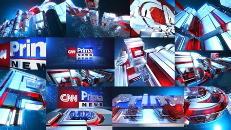 Cnn Prima News Broadcast Design Renderon Broadcast Design