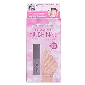 Amazon ヌードネイル グラス ネイル シャイナー ガラス製爪ヤスリ NUDE NAIL glass nail shiner NUDE NAIL 爪やすり 通販