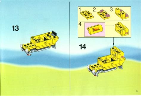 Lego Instructions For Set Hot Rod Club Town Vehicles
