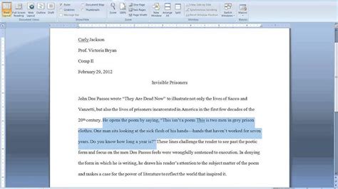 Mla 8 In Text Citation Poem | Sitedoct.org