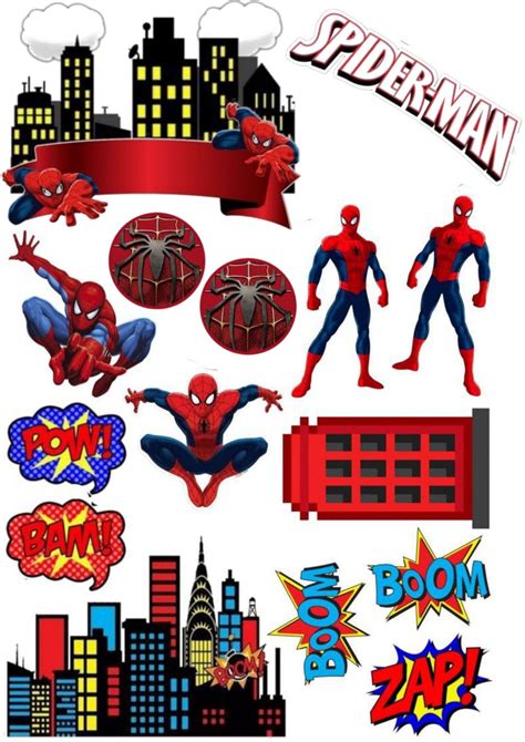 Spiderman Cake Toppers For A Superhero Birthday Artofit