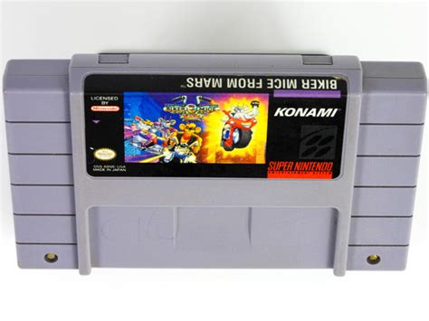 Biker Mice From Mars Super Nintendo Snes Retromtl