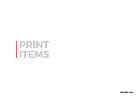 Corporate Guidelines Brandaid