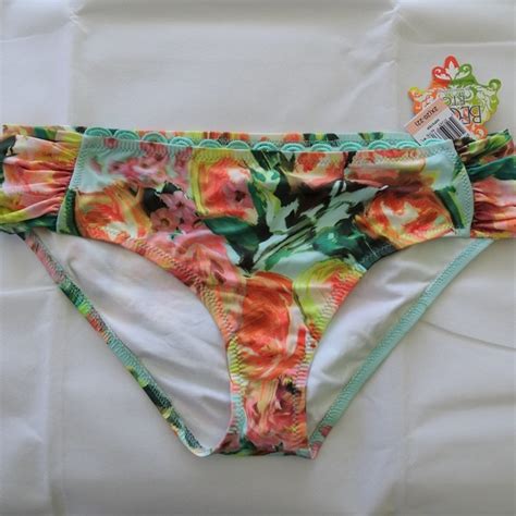 Becca Swim Becca Nwt Multicolor Bikini Bottom Poshmark