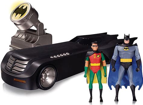 Batman The Animated Series Deluxe Batmobile Action Figures Vehicle Set