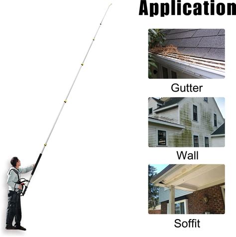 Janz Aluminum 24 Ft Telescoping Pressure Washer Wand Liberia Ubuy