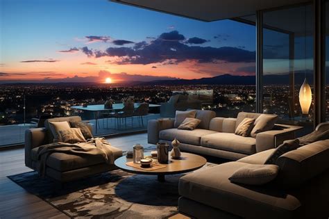premium ai image breathtaking flat featuring beautiful views