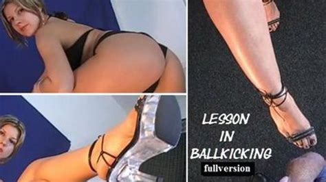 BALLBUSTING JANINA Cruel Femdom JaniFullmovieMPG Hot Dressed Ballbusting