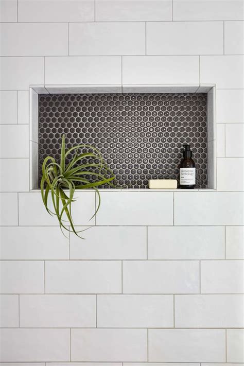 38 Shower Niche Ideas That Organized Your Bathroom Obsigen