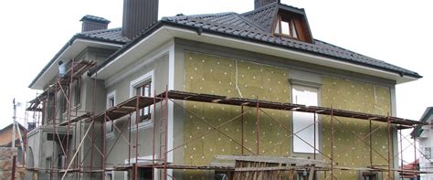 Утепление фасада дома минватой в Москве и области