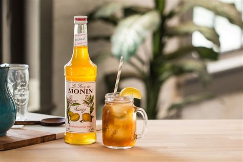 mango flavored syrup monin monin
