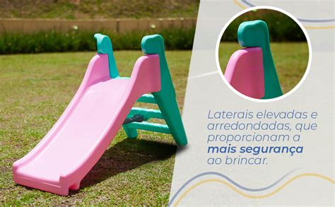Escorregador Infantil - Escorregador Infantil Pequeno Freso Baby Dream Lollypop Plástico ...