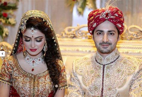 Pak Celebrity Gossip: Ayeza Khan and Danish Taimoor Wedding pic