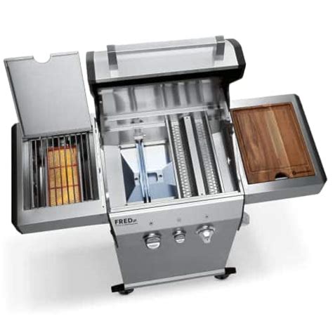 Burnhard Gasgrill Fred Jr Deluxe 2023 2 Brenner 900°c Infrarot