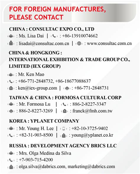 Overseas Partners – Hospital Expo® | 16-19 October 2024