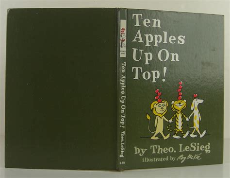 Ten Apples Up On Top By Theo Lesieg 1st Edition 1961 From 1096