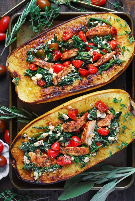 spaghetti squash with chicken recipes 4