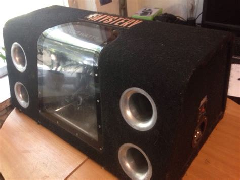 Продам саб с коробом Mystery MBP-3000 Звук очень мощный 4 ома ...