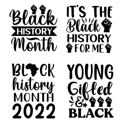 Premium Vector Black History Svg Quotes Design