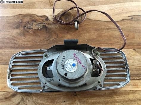 Thesamba Vw Classifieds Original Oval Blaupunkt Radio Speaker